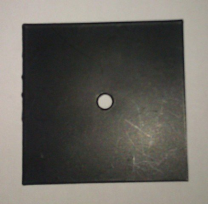 Podložka 7 x 7 cm - hrúbka materiálu 2 mm