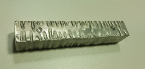 Držiak kovaný nerezový - 15cm - síla skla 6-19mm
