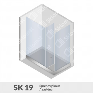 Sprchový kout SK 19 sprchový kout / zástěna