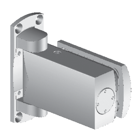 Samozavírací hydraulický závěs s aretací 90° (sklo - zeď)