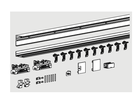 Set posuvného systému s přípravou pro DORMOTION, 