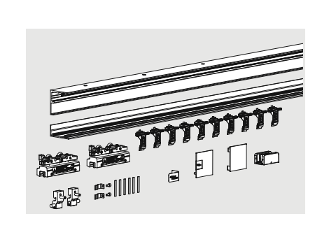 Set posuvného systému s přípravou pro DORMOTION, 