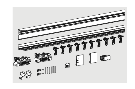 Set posuvného systému s přípravou pro DORMOTION